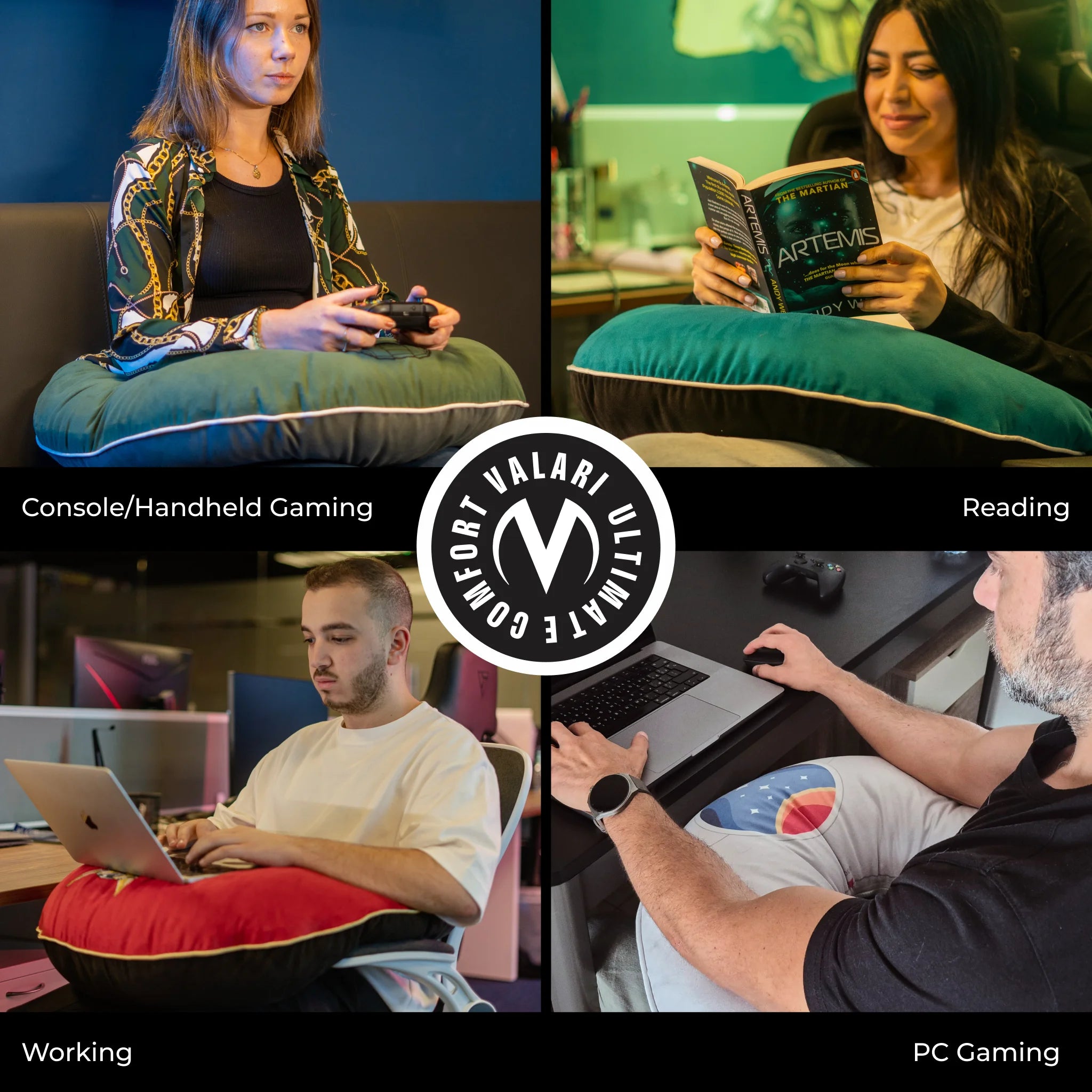 Legendary Velvet - Green/Blue