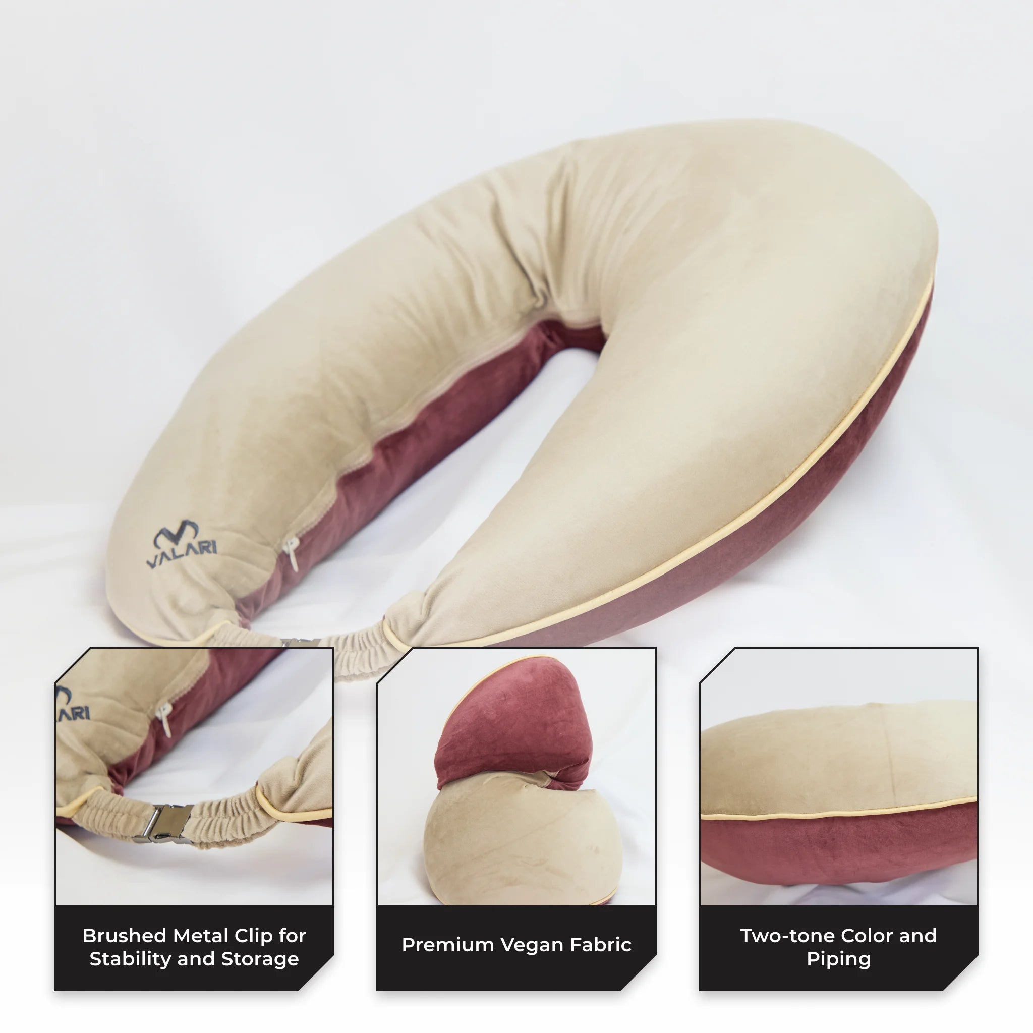 Legendary Velvet - Beige/Pink