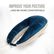 Legendary Velvet - Navy/Beige