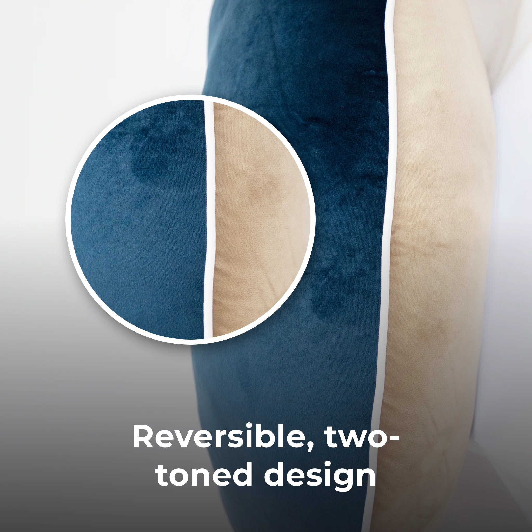 Premium Navy/Beige Cover Only